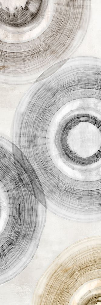 Soft Grey Circles II art print by Emma Peal for $57.95 CAD