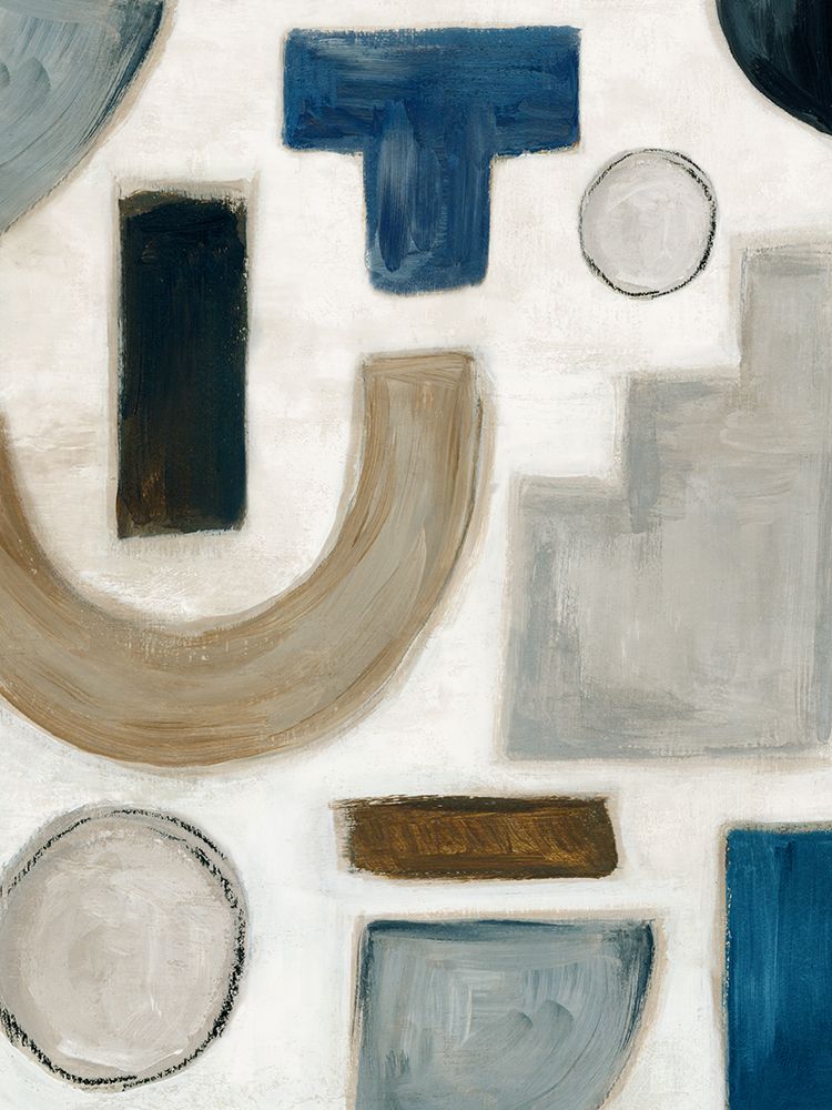 Blue Color Dance II art print by Alex Black for $57.95 CAD