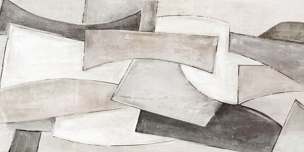 Fragments of Grey art print by Emma Peal for $57.95 CAD