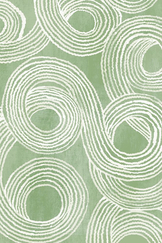 Curves of Verdant II art print by Emma Peal for $57.95 CAD