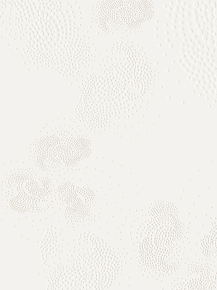 Soft Patterns in White Relief art print by Emma Peal for $57.95 CAD