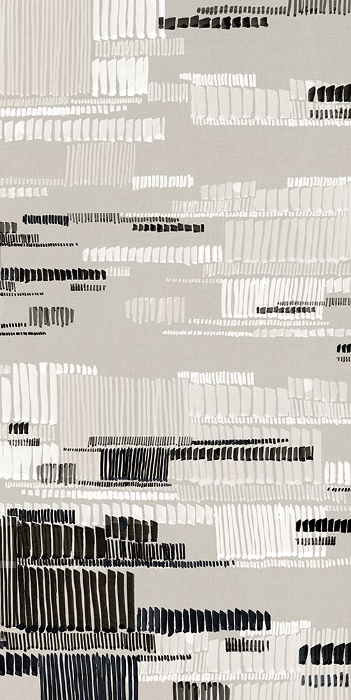 Muted Patterns in Linear Rhythm art print by Emma Peal for $57.95 CAD