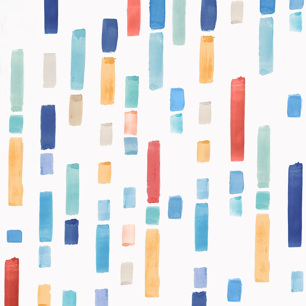 Happy Shapes III art print by Emma Peal for $57.95 CAD