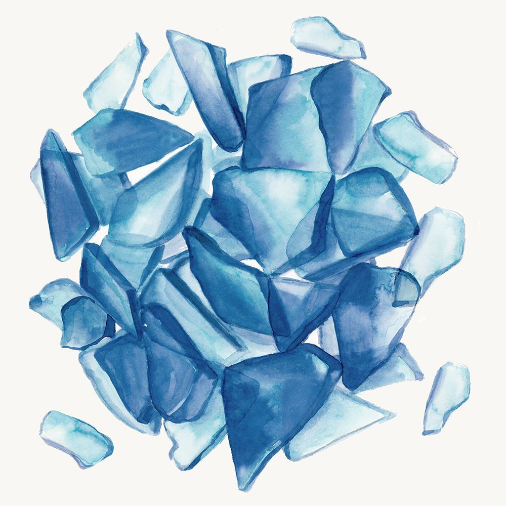 Sea Glass I art print by Emma Peal for $57.95 CAD