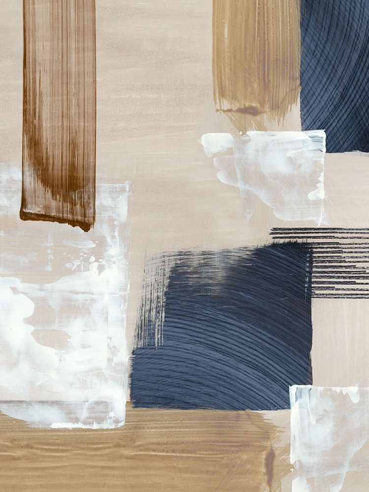 Geometric Harmony in Neutral Tones I art print by Emma Peal for $57.95 CAD