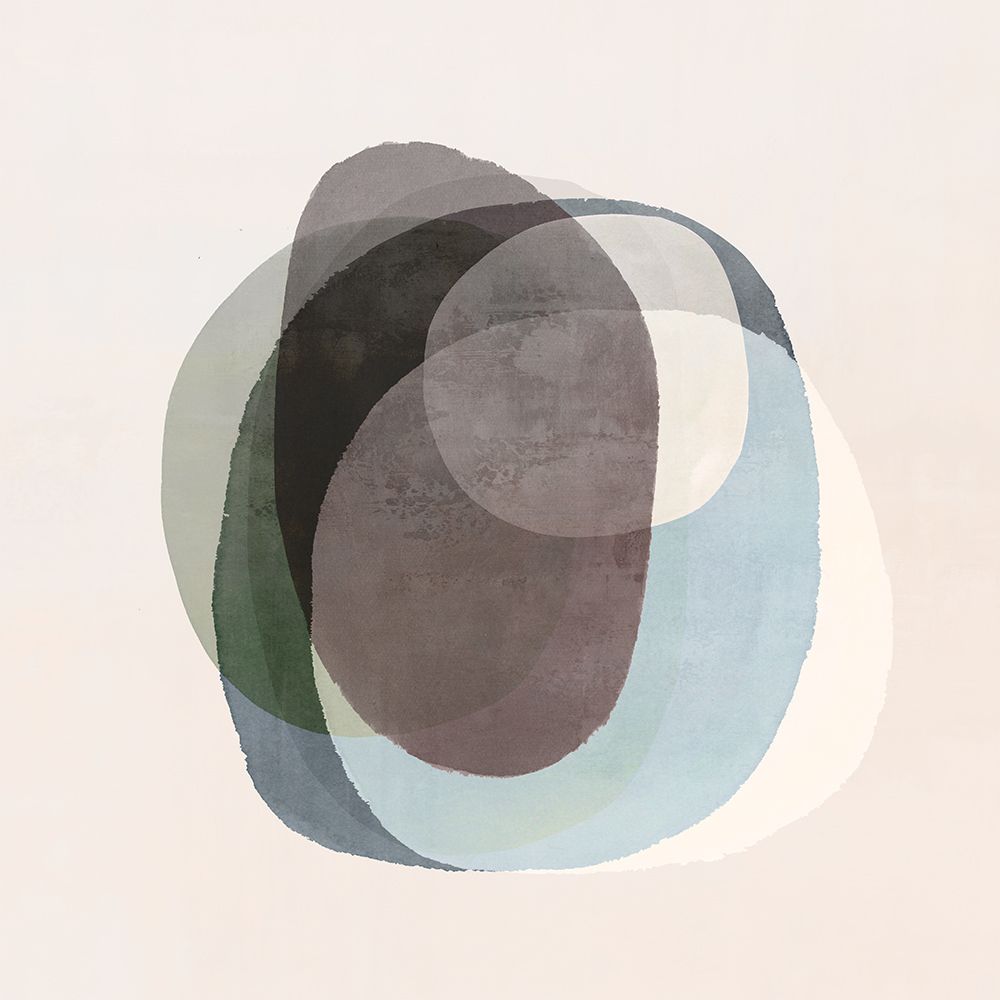 Layered Calm in Pastel Hues art print by Emma Peal for $57.95 CAD