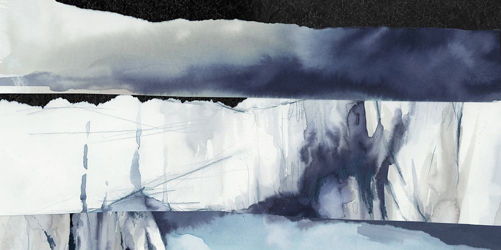 Layers of Storm and Ice I art print by Emma Peal for $57.95 CAD