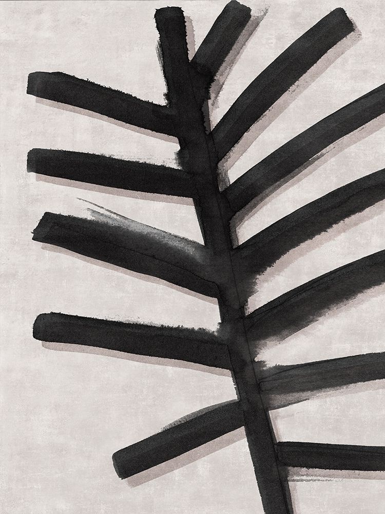 Black Ink Branch on Canvas art print by Emma Peal for $57.95 CAD