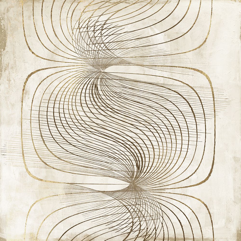 Curved Lines in Motion art print by Emma Peal for $57.95 CAD