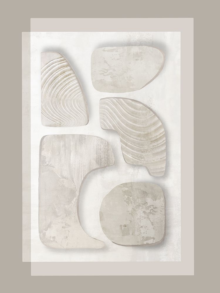 Organic Forms in Neutral Hues art print by Emma Peal for $57.95 CAD
