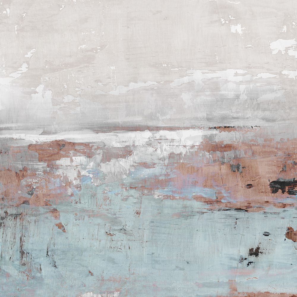 Muted Landscape in Blues art print by Emma Peal for $57.95 CAD