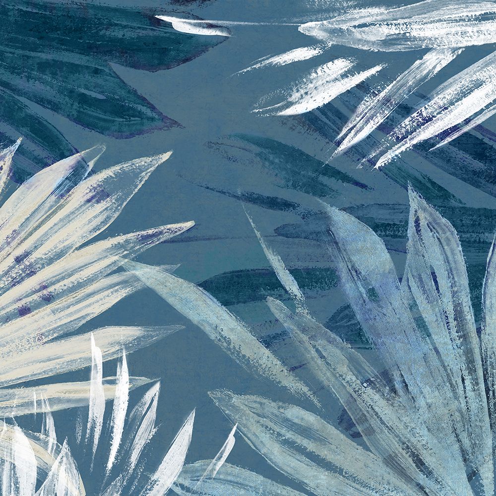 Small Blue Palms II art print by Alex Black for $57.95 CAD