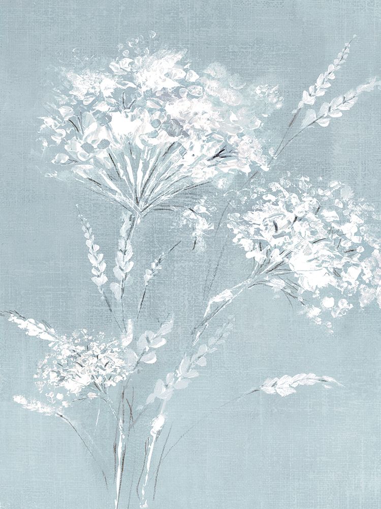 Wild Blue Flowers art print by Alex Black for $57.95 CAD
