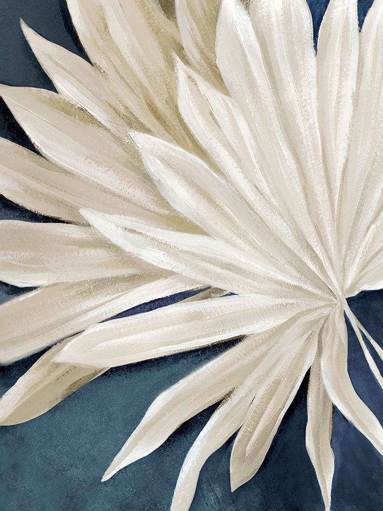 Blue Dry Palms I art print by Alex Black for $57.95 CAD