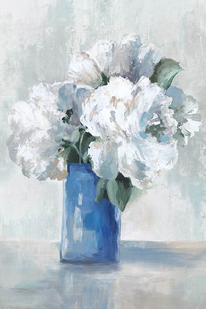 Rustic White Flowers art print by Alex Black for $57.95 CAD