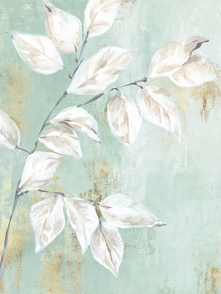 Soft Green Leaves art print by Alex Black for $57.95 CAD