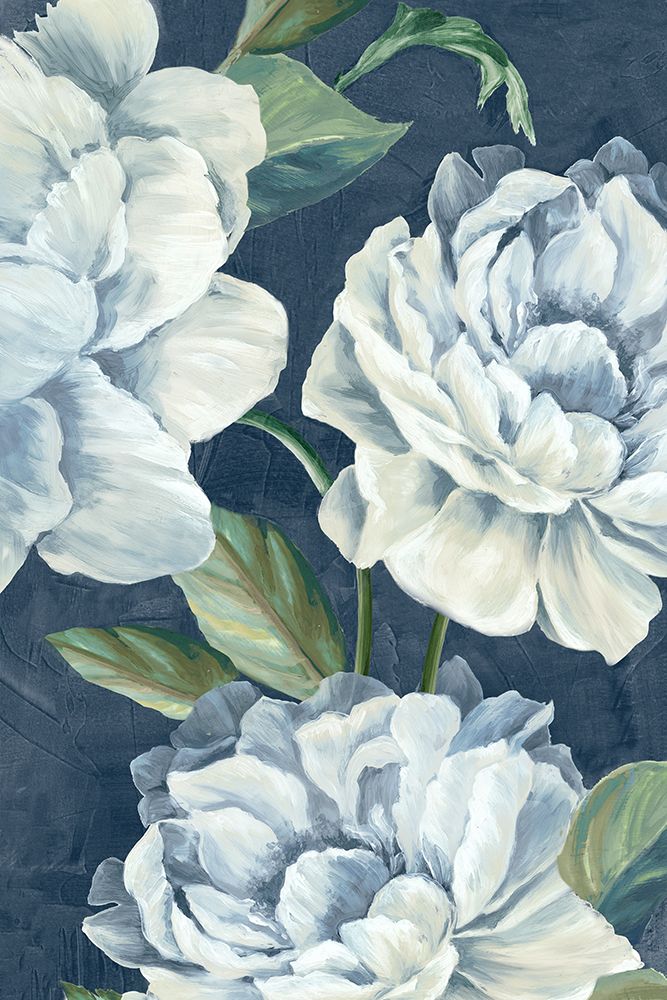 Blue Floral Composition II art print by Alex Black for $57.95 CAD