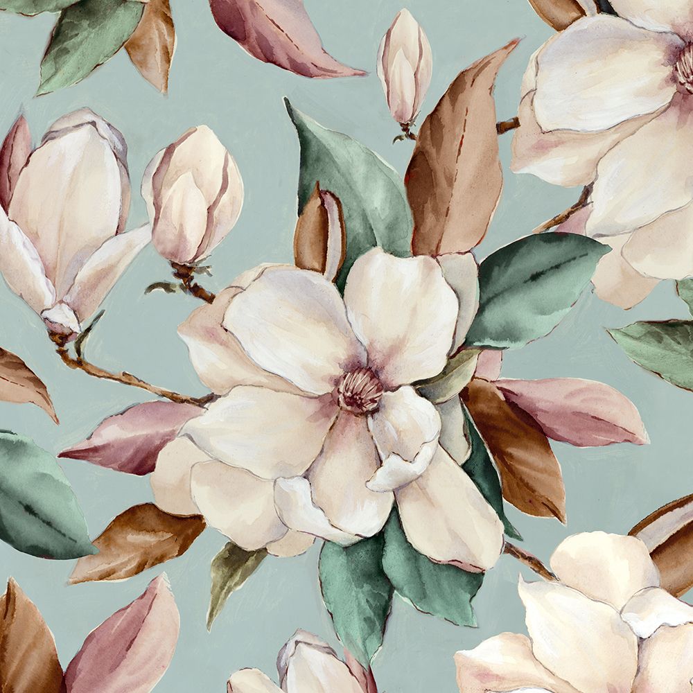 Pink Magnolia Branch II art print by Alex Black for $57.95 CAD