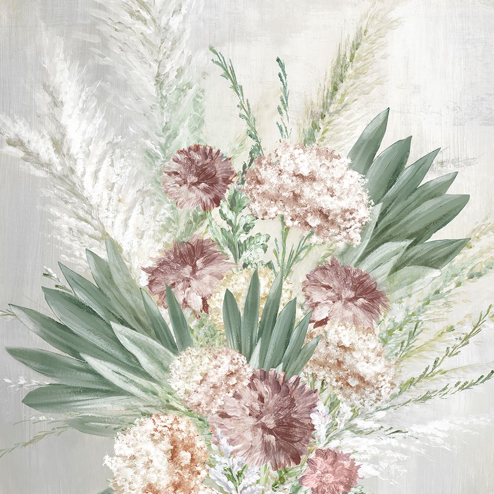 Pink Wild Bouqet art print by Alex Black for $57.95 CAD