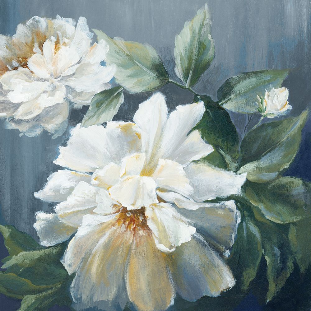 Blue Secret Garden I art print by Alex Black for $57.95 CAD