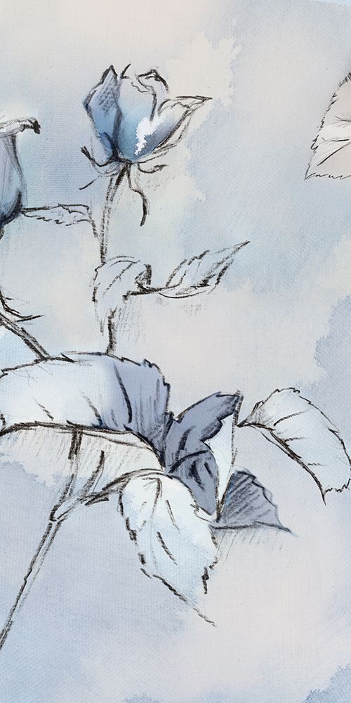 Romantic Blue I art print by Alex Black for $57.95 CAD