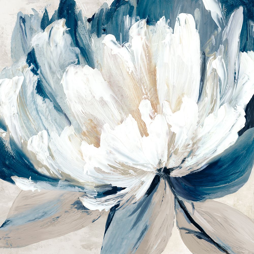 Blue Petals of Infinity art print by Alex Black for $57.95 CAD