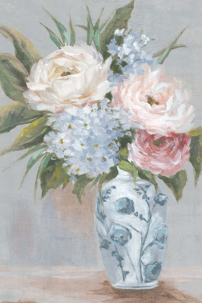 Blossoms in a Decorative Vase art print by Alex Black for $57.95 CAD