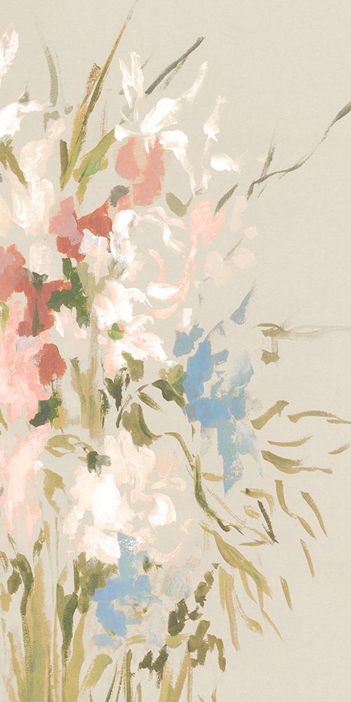 Pastel Blossoms in Gentle Breeze I art print by Alex Black for $57.95 CAD