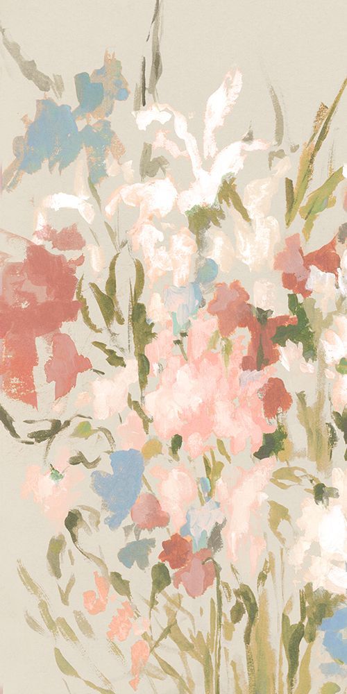 Pastel Blossoms in Gentle Breeze I art print by Alex Black for $57.95 CAD