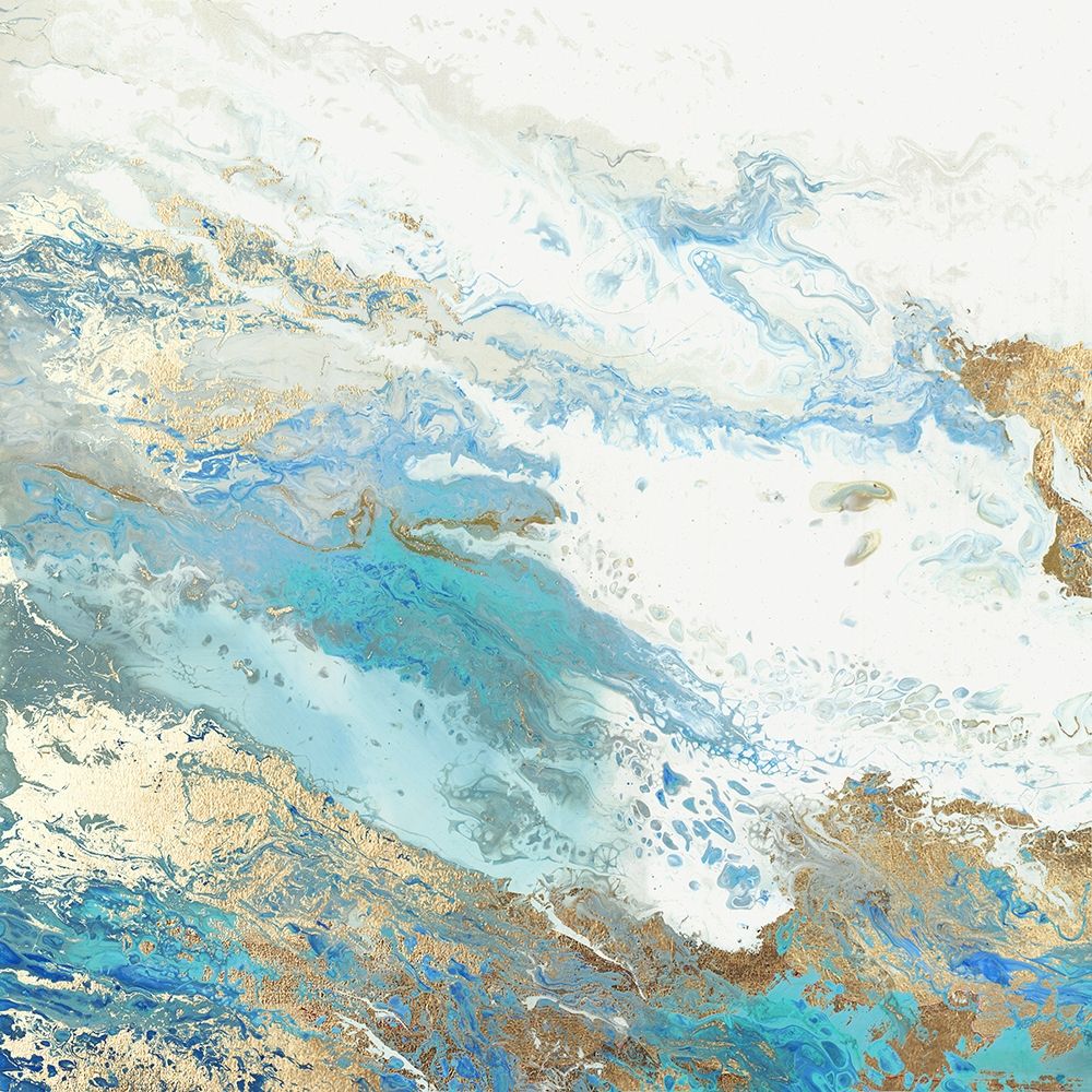 Intro Blue  I art print by Grace Rowan for $57.95 CAD