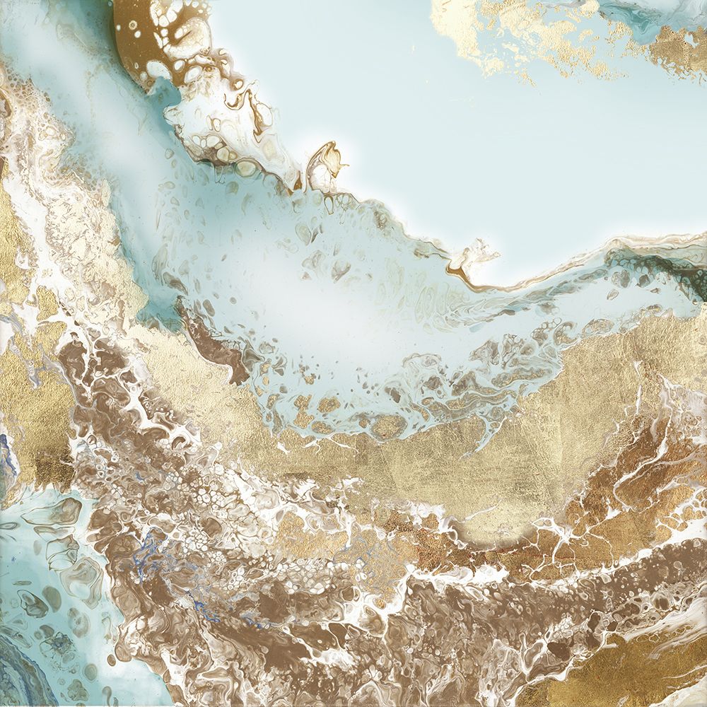 Golden Chasm art print by Grace Rowan for $57.95 CAD