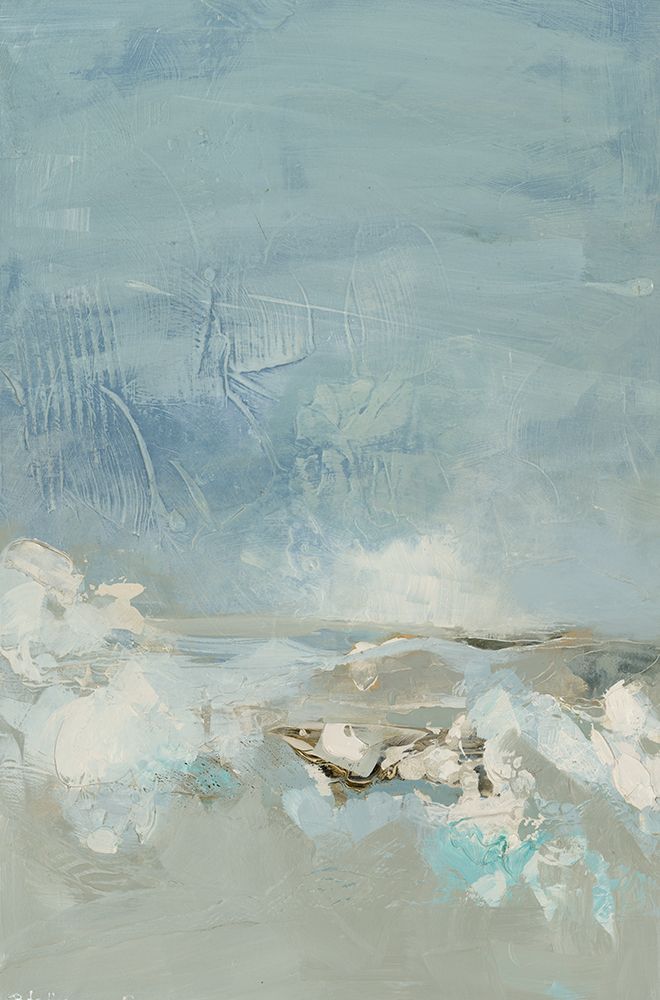 Serene Blue Oasis art print by Grace Rowan for $57.95 CAD