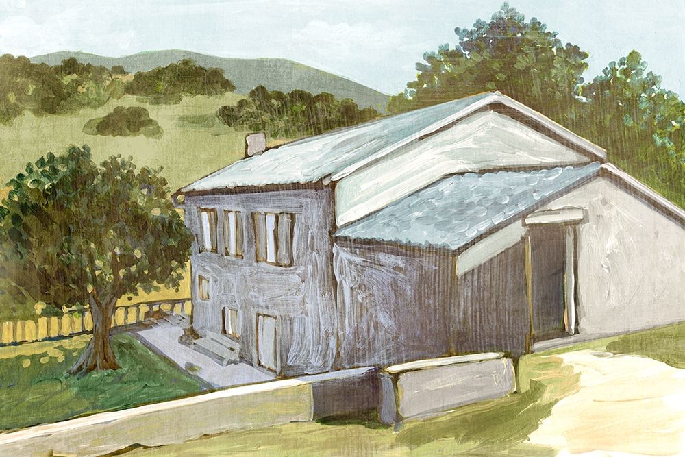 Country Home I art print by Errico and Slyp for $57.95 CAD