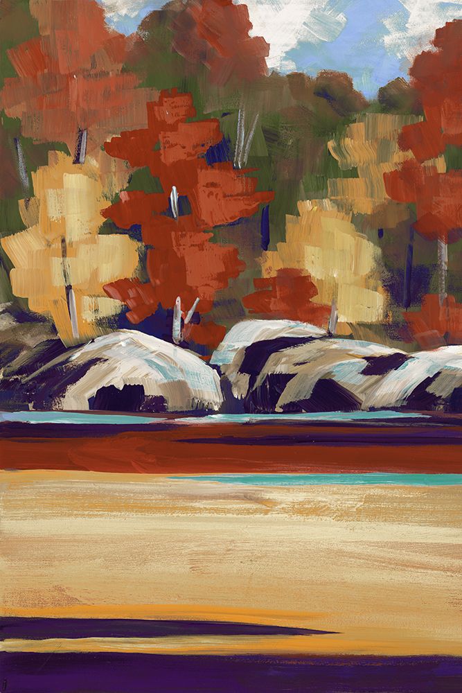 Red Maple art print by Marianne Broome for $57.95 CAD