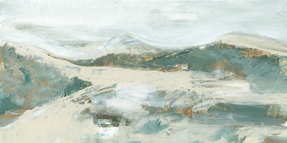 Spring Ski Mountian art print by Project C for $57.95 CAD