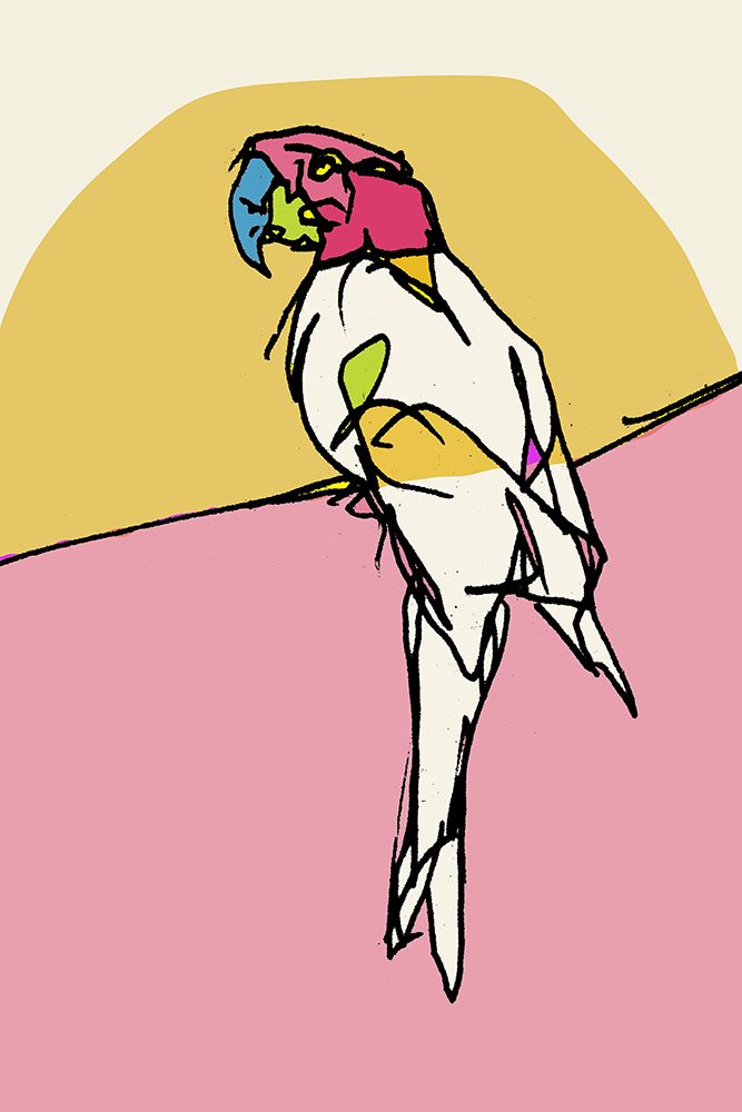 Tropical Bird III art print by Project C for $57.95 CAD