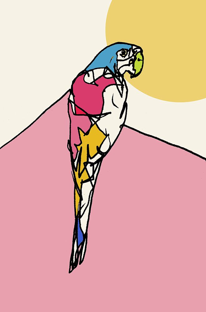 Tropical Bird IV art print by Project C for $57.95 CAD