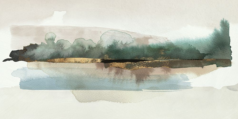 Blue Forest Horizon art print by Jacob Q for $57.95 CAD