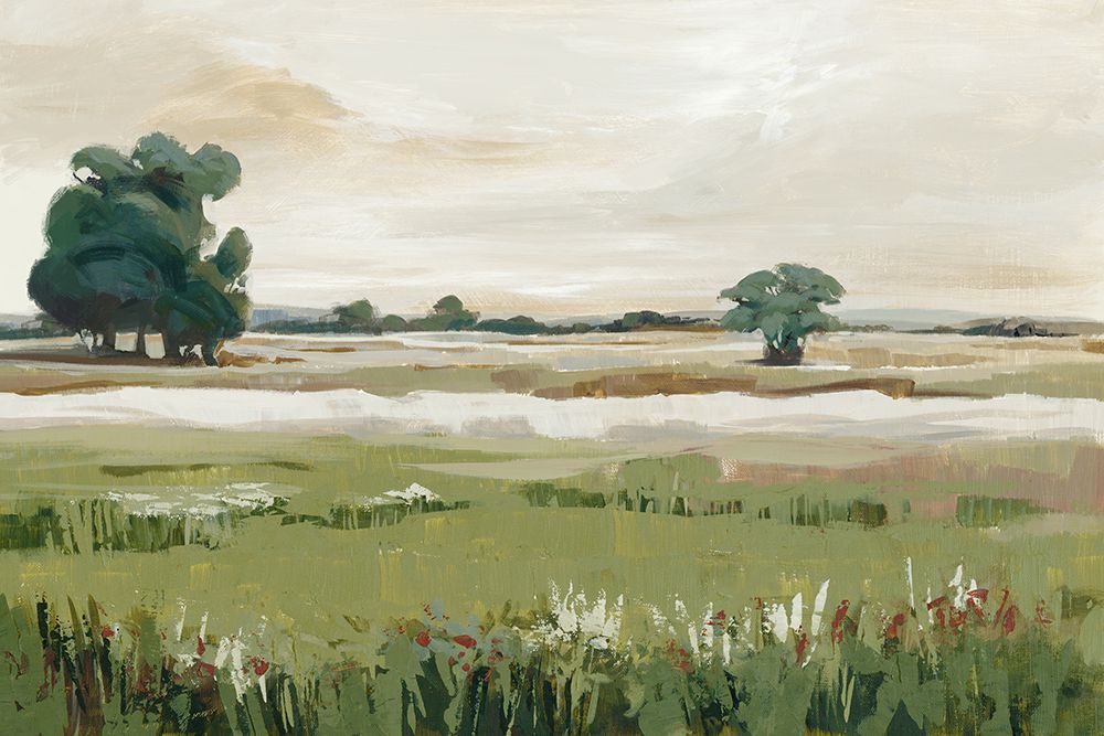 Green Meadow Forest art print by Jacob Q for $57.95 CAD