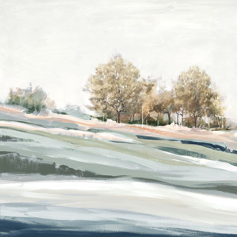 Blue Still Trees art print by Jacob Q for $57.95 CAD