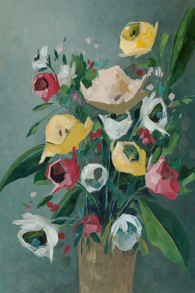 Aqua Vase art print by Jacob Q for $57.95 CAD
