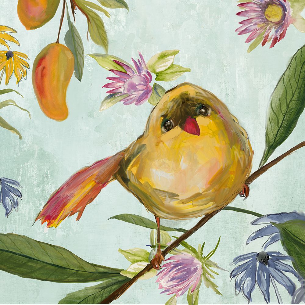 Exquisite Bird of the Tropics I art print by Jacob Q for $57.95 CAD