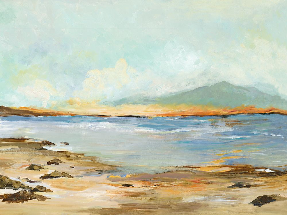 Sunset on the Sand art print by Jacob Q for $57.95 CAD