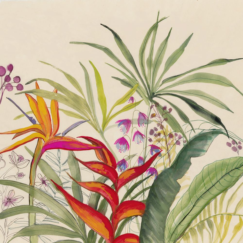 Heliconia Garden art print by Jacob Q for $57.95 CAD