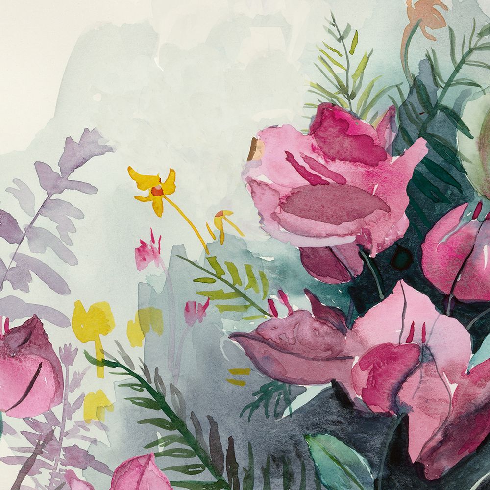 Bougainvillea Garden II art print by Jacob Q for $57.95 CAD