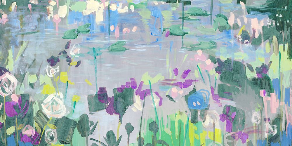 Pastel Fun Flora I art print by Jacob Q for $57.95 CAD