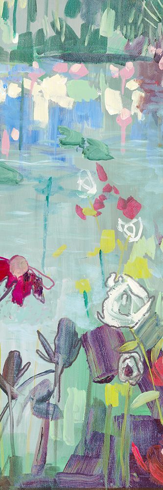 Pastel Fun Flora II art print by Jacob Q for $57.95 CAD