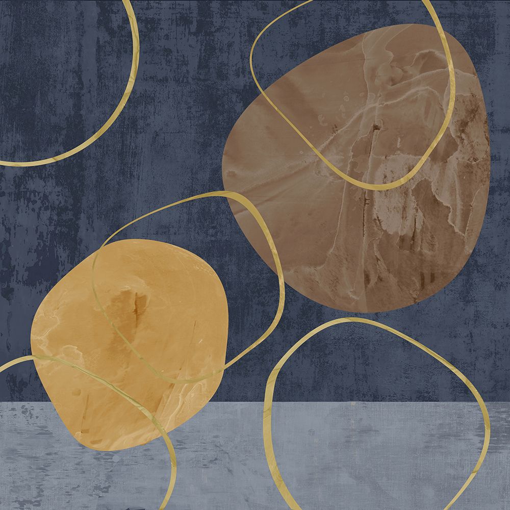 Graceful Blue I art print by Jacob Q for $57.95 CAD