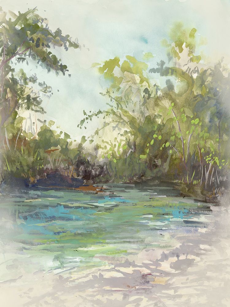 Summer Bank art print by Jacob Q for $57.95 CAD