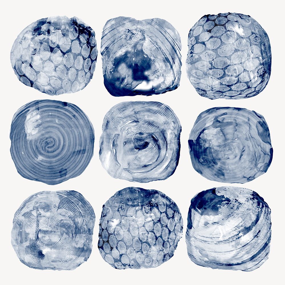 Blue Cirque art print by Jacob Q for $57.95 CAD